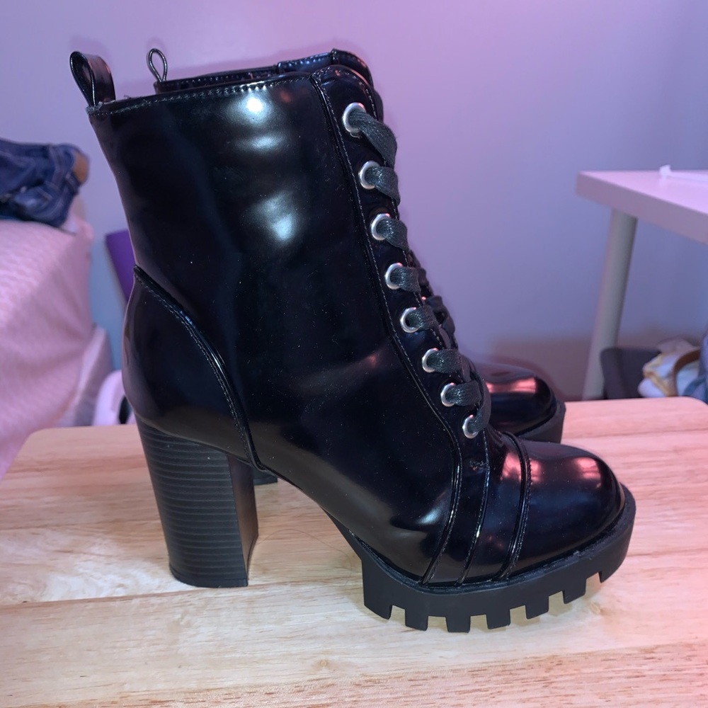 Fashion nova booties. Up all night.